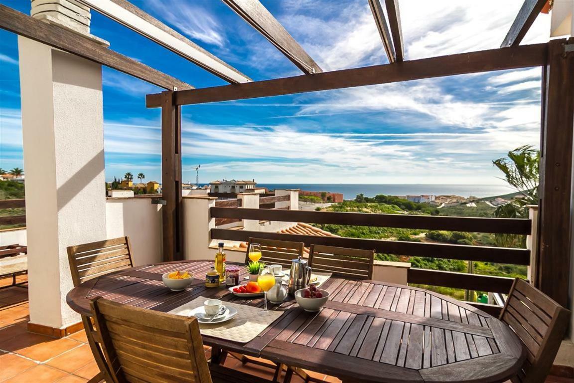 Апартаменти Duplex Vistas Al Mar En La Duquesa Манільва Номер фото